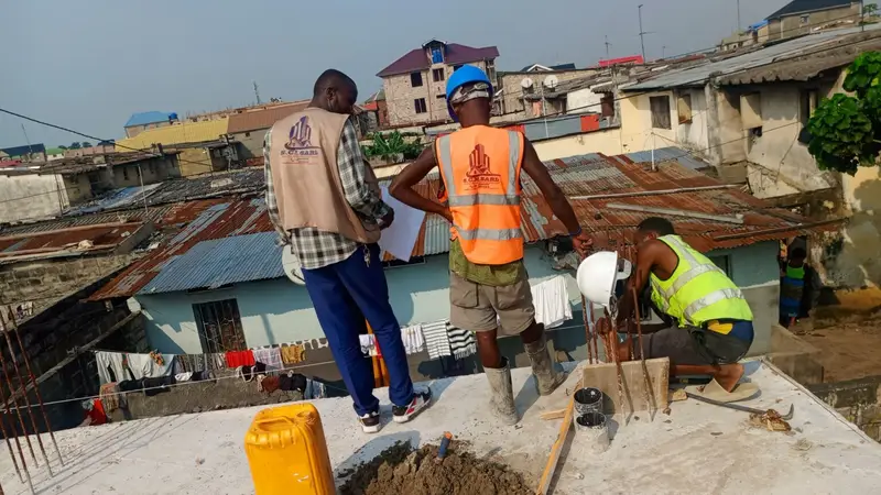 Mise en œuvre du béton — SCM SARL Kinshasa