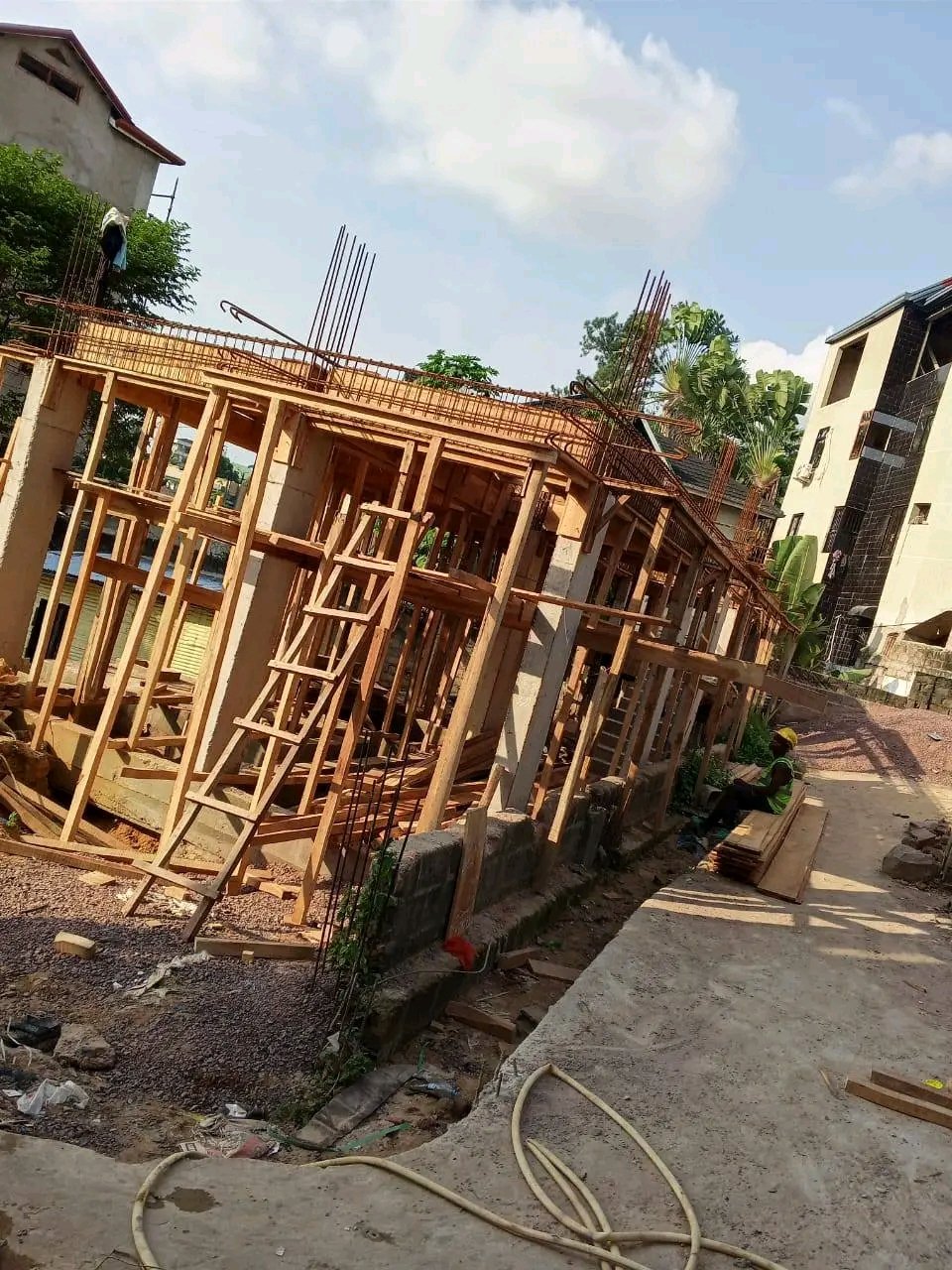 Coffrage & ferraillage — SCM SARL Kinshasa