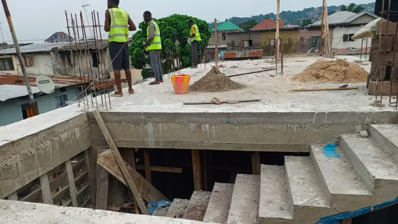 Construction d'immeuble — Kinshasa